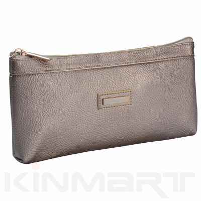 Luxury Cosmetic Pouch With Lasered Badge